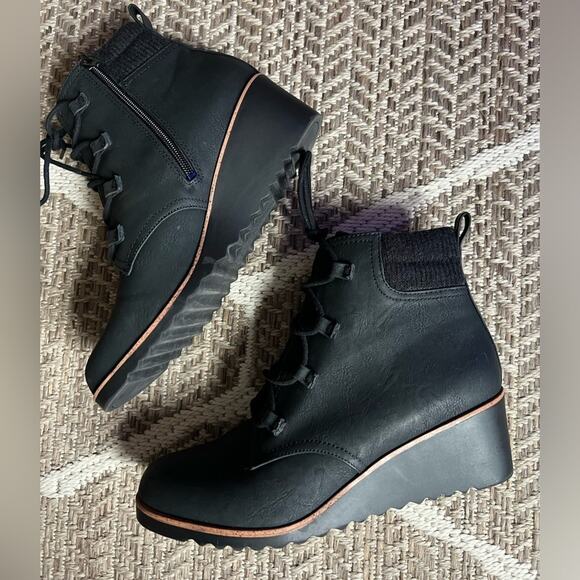 Lifestride zone wedge boot Womens Sz 10M - Picture 3 of 6